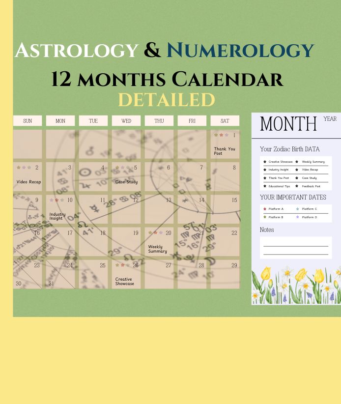 psychic hope intuitive astrology calendar with psychic reading